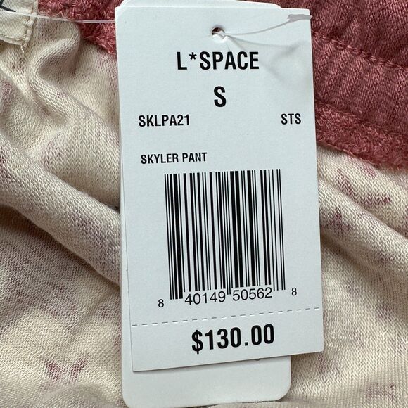 L*Space Skyler Soft Pants High Rise Star Print SKLPA21 Women's Size Small NWT - Picture 7 of 8